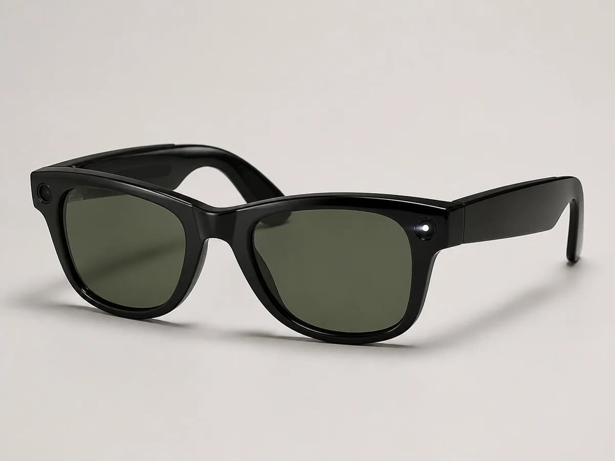 Ray-Ban Meta Wayfarer Gen 1 matte black camera glasses