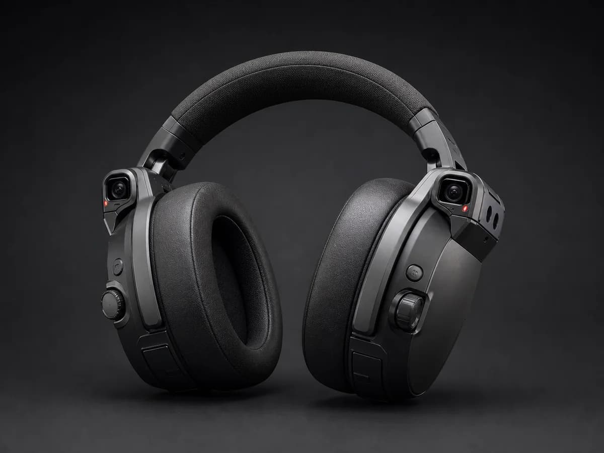 FieldLink Pro professional AI camera headphones